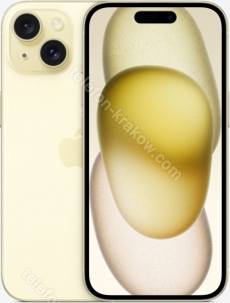 Apple iPhone 15 256GB żółty