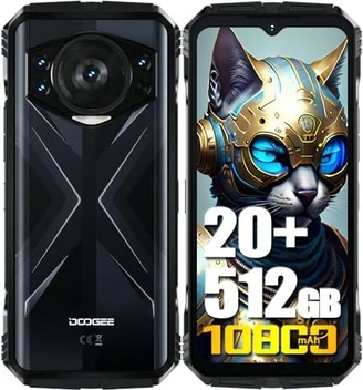 Doogee S118 czerwony/czarny