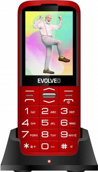 Evolveo EasyPhone XO czerwony