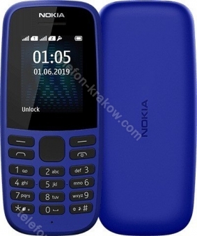 Nokia 105 (2019) Dual-SIM niebieski