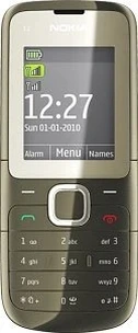 Nokia C2-00 czarny