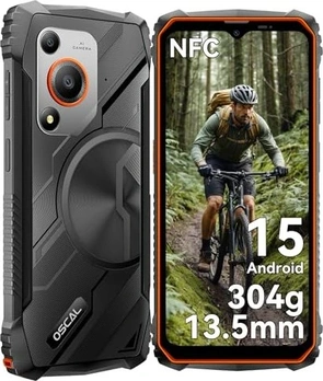 Oscal Marine 1 czarny/pomarańczowy