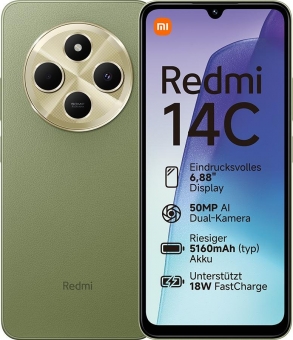 Xiaomi Redmi 14C 256GB/8GB Sage Green