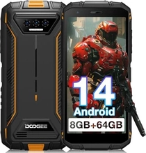 Doogee S41T czarny/pomarańczowy