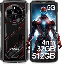 Doogee V40 czarny/czerwony