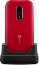 Doro 6820 czerwony/biały