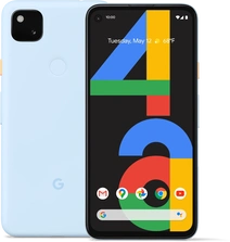 Google Pixel 4a barely blue
