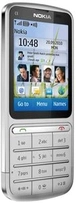 Nokia C3-01 Touch and Type srebrny