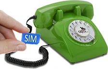 Opis 60s mobile zielony