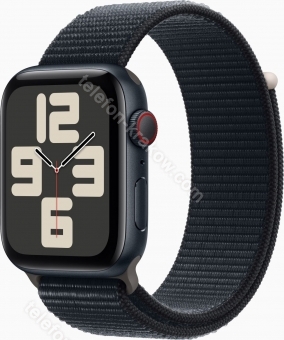 Apple Watch SE 2022 (GPS + Cellular) 44mm Mitternacht z Sport Loop Mitternacht