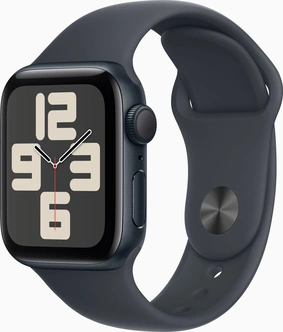 Apple Watch SE (2022) (GPS) 40mm Mitternacht z paskiem sportowym M/L Mitternacht