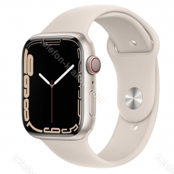 Apple Watch Series 7 (GPS + Cellular) 45mm aluminiowy Polarstern z paskiem sportowym Polarstern