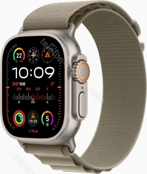 Apple Watch Ultra 2 z Alpine Loop Small Olive