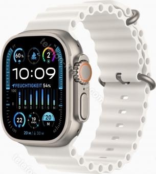 Apple Watch Ultra 2 z Ocean opaska biały