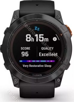 Garmin Fenix 7X Pro solar black/slate grey