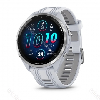 Garmin Forerunner 965 whitestone/powder grey