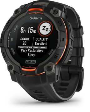 Garmin Instinct 3 solar 45mm czarny
