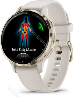 Garmin Venu 3S soft złoty/ivory