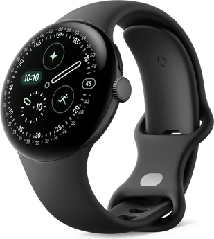 Google pikseli Watch 4 (LTE) 41mm mata Black z paskiem sportowym Obsidian