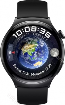Huawei Watch 4 Black Fluoroelastomer smycz