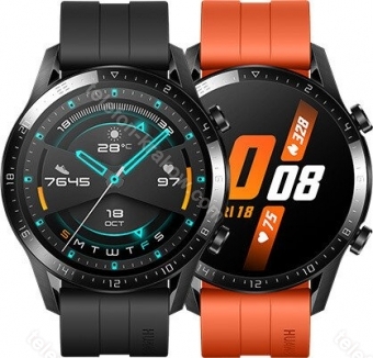 Huawei Watch GT 2 Sport 46mm czarny z paskiem sportowym matte black