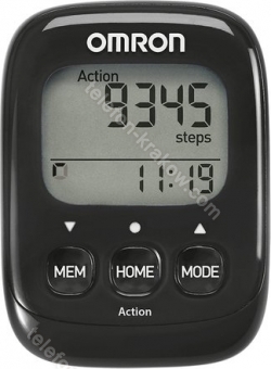 Omron Walking Style 4 licznik kroków czarny