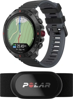 Polar Grit X2 Pro z H10 puls-czujnik night black