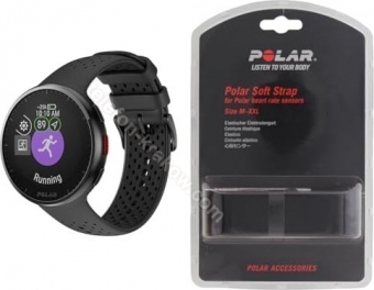 Polar Pacer Pro carbon grey