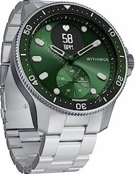 Withings ScanWatch Horizon 43mm tracker aktywności zielony