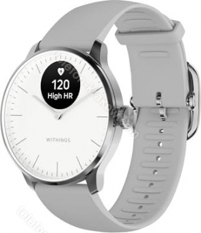 Withings ScanWatch Light biały/srebrny