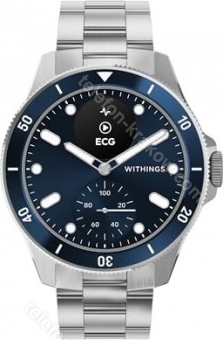 Withings ScanWatch Nova 42mm niebieski