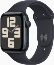 Apple Watch SE 2022 (GPS) 44mm Mitternacht z paskiem sportowym M/L Mitternacht