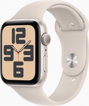 Apple Watch SE 2022 (GPS) 44mm Polarstern z paskiem sportowym M/L Polarstern