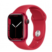 Apple Watch Series 7 (GPS + Cellular) 41mm aluminiowy PRODUCT(RED) z paskiem sportowym PRODUCT(RED)