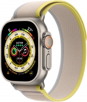 Apple Watch Ultra z Trail Loop S/M żółty/beżowy