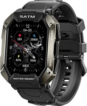 Bengux dla mężczyzn Smartwatch 1.72" czarny