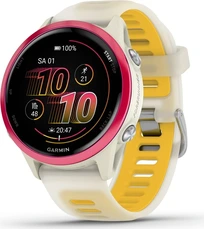 Garmin Forerunner 570 42mm raspberry aluminium/translucent bone/mango