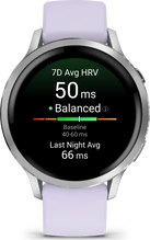 Garmin Venu 4S silver/periwinkle