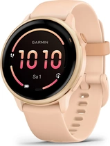 Garmin vivoactive 6 metaliczny różowy dawn/różowy dawn