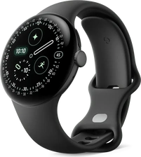 Google pikseli Watch 4 (Wi-Fi) 41mm mata Black z paskiem sportowym Obsidian