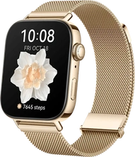 Huawei Watch Fit 3 z bransoletą Milanaise złoty