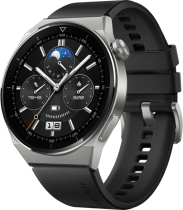 Huawei Watch GT 3 Pro Titanium 46mm Black fluoroelastomer