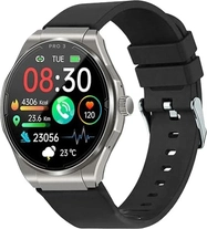 Knauermann Pro 3 (2024) okrągły z silikonowa bransoletka srebrny/czarny