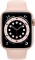 Apple Watch Series 6 (GPS + Cellular) 44mm aluminiowy złoty z paskiem sportowym różowy piaskowy