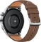 Huawei Watch 3 Classic srebrny z pasek ze skóry brązowy