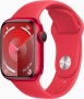 Apple Watch Series 9 (GPS + Cellular) 41mm aluminiowy (PRODUCT)RED z paskiem sportowym S/M (PRODUCT)RED