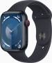 Apple Watch Series 9 (GPS + Cellular) 45mm aluminiowy Mitternacht z paskiem sportowym M/L Mitternacht