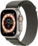 Apple Watch Ultra z Alpine Loop Large zielony
