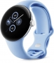 Google pikseli Watch 2 (LTE) Polished Silver z paskiem sportowym Bay