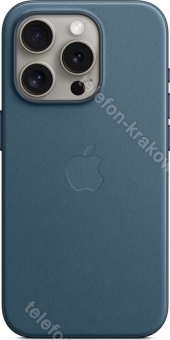 Apple Feingewebe etui z MagSafe do iPhone 15 Pro niebieski pacyficzny